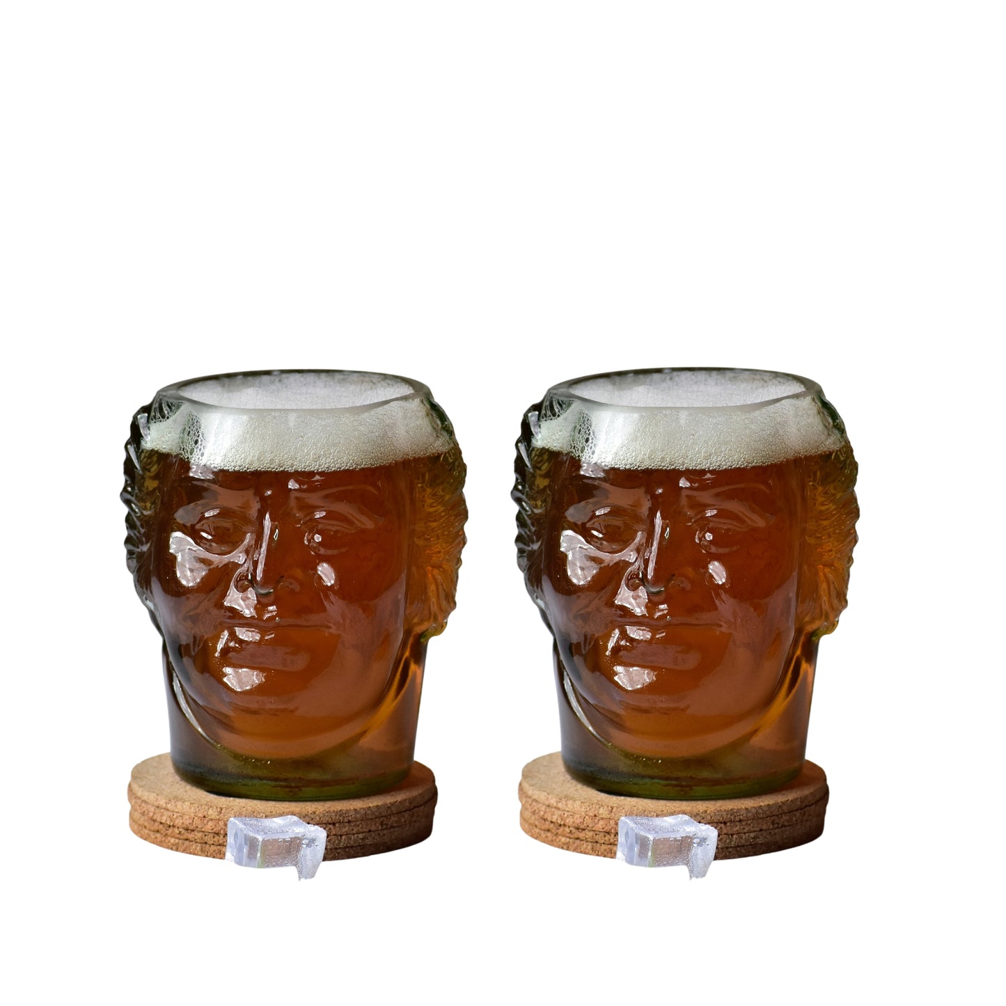 OLD MONK QUIRKY GLASSES( SET OF TWO)